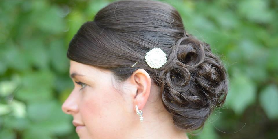 Wedding updo